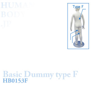 実験用ベースマネキン ベーシックダミーF型（13才、女子） HB0153F
