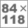 84�~118�T�C�Y�̐l�̉�U�}