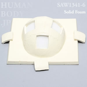 3箇所の開頭部付き頭蓋冠 SAW1341-6 ソーボーン模擬骨