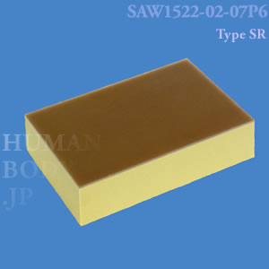 積層骨試験材料（SAW1522-02-07P6）ラミネートブロック SRタイプ（1mm・15pcf）6個セット