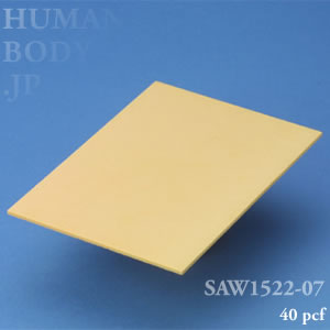 SAW1522-07 海綿骨ソリッド型シート（40pcf・3mm）